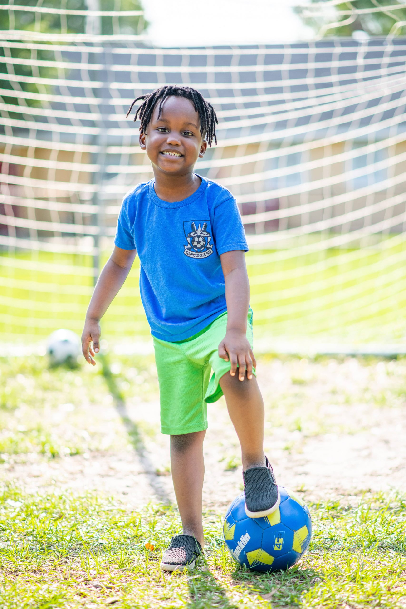 Elementary school soccer program child