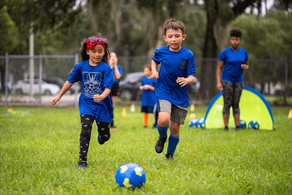 Tampa, FL - Youth soccer race